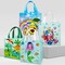 Wrapables Non-Woven Reusable Gift Bags with Handles for Parties, Birthdays, Favors and Treats (Set of 8)